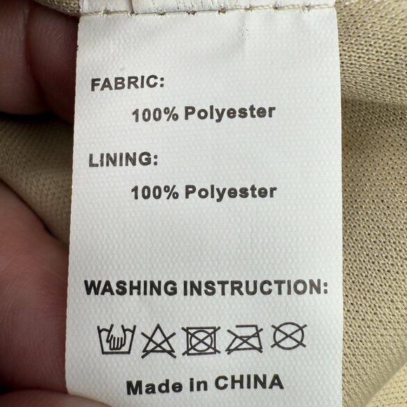 EUC Women's 1920s Gatsby Sequin Fringed Flapper Dress Gold | Size XXL - Picture 6 of 7